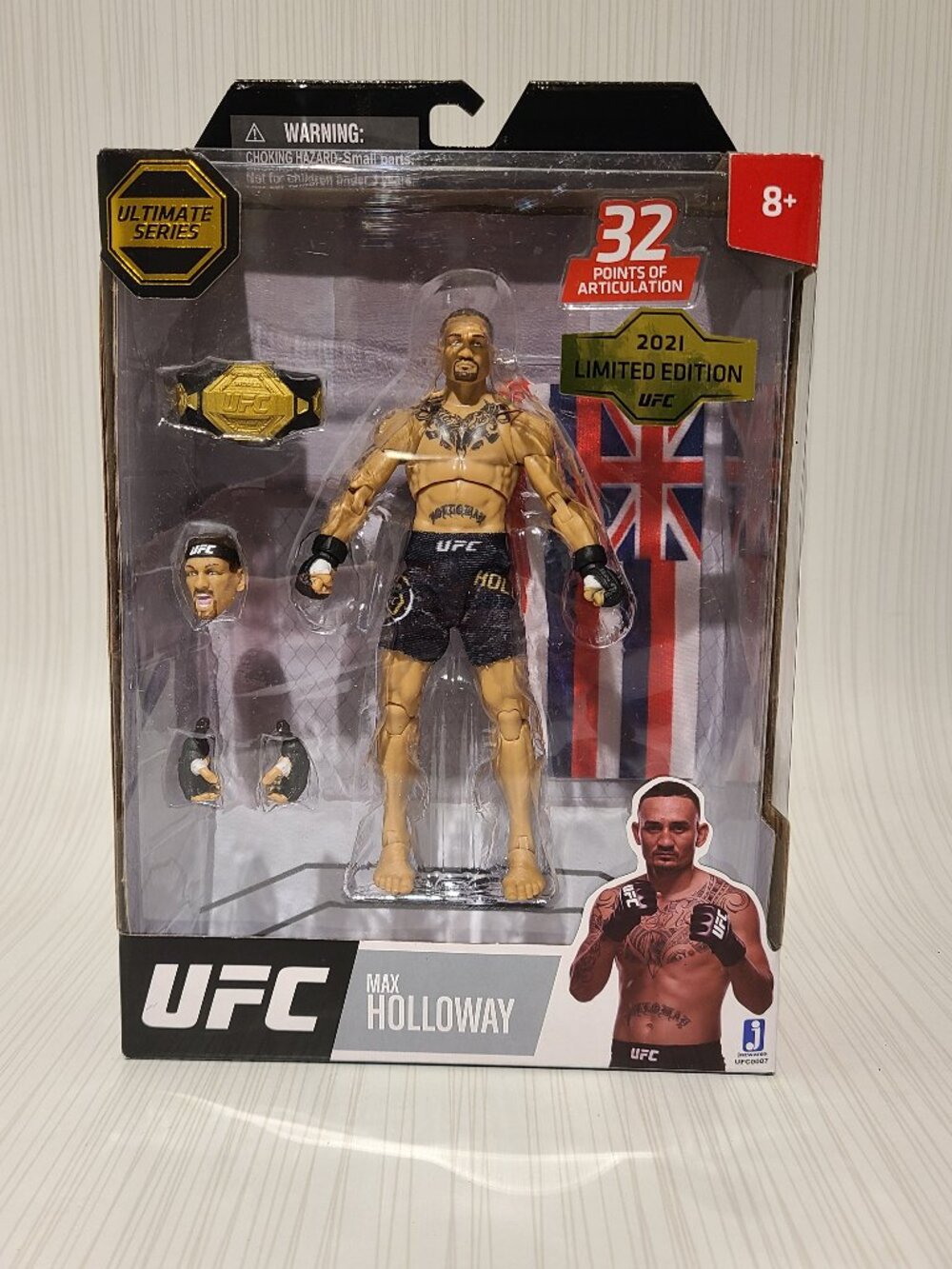 UFC Ultimate Series Max Holloway Action Figure [2021 Limited Edition]
